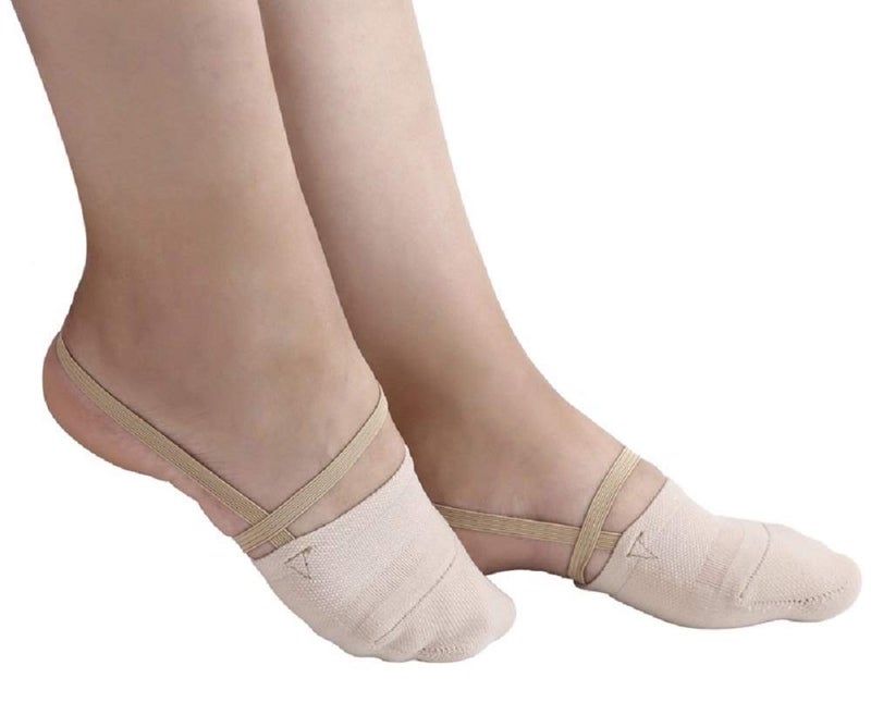 RGPros Knitted Half Sole Toe Shoes Socks for Professional Rhythmic Gymnastic Competition or Ballet Dance (S, 1 Pair) - Image 2